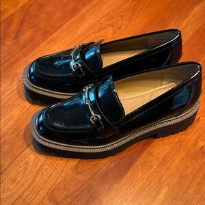 Sam Edelman Black Patent Leather Loafers